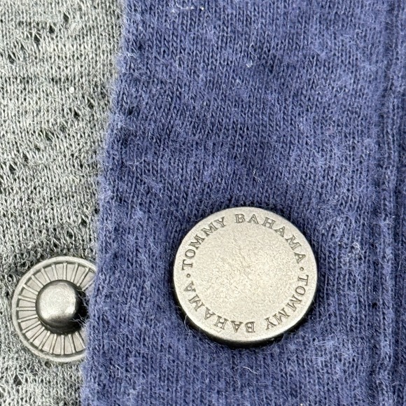 Tommy Bahama XL New England Patriots Reversible Quilted Sweater‎ Fleece NFL - Picture 12 of 16